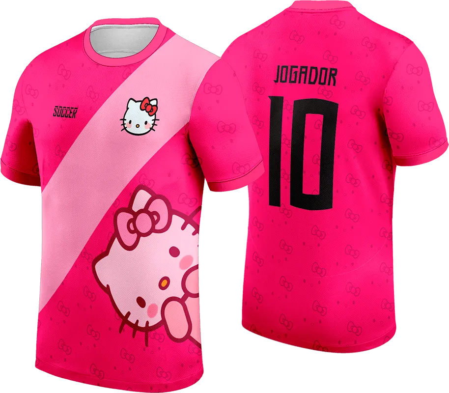 CAMISETA ROSADO - HELLO KITT Y cod: 0056 .