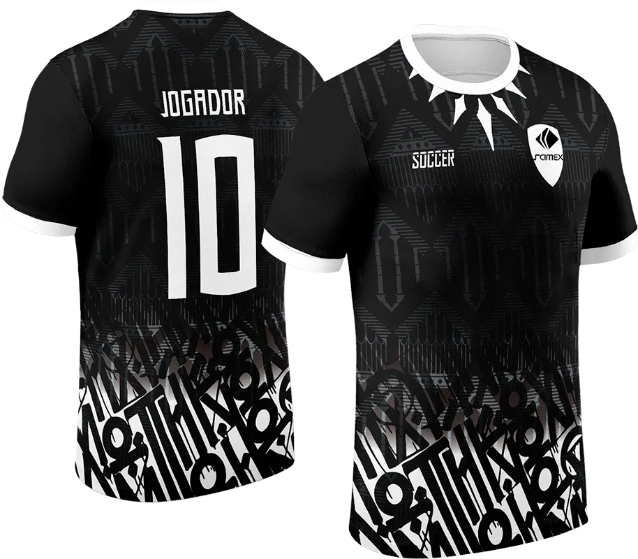 CAMISETA NEGRO TRIBALES cod: 0070 .