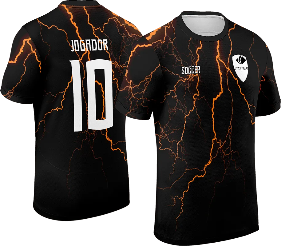 CAMISETA NEGRO - RAYOS AMARILLO cod: 0091 .