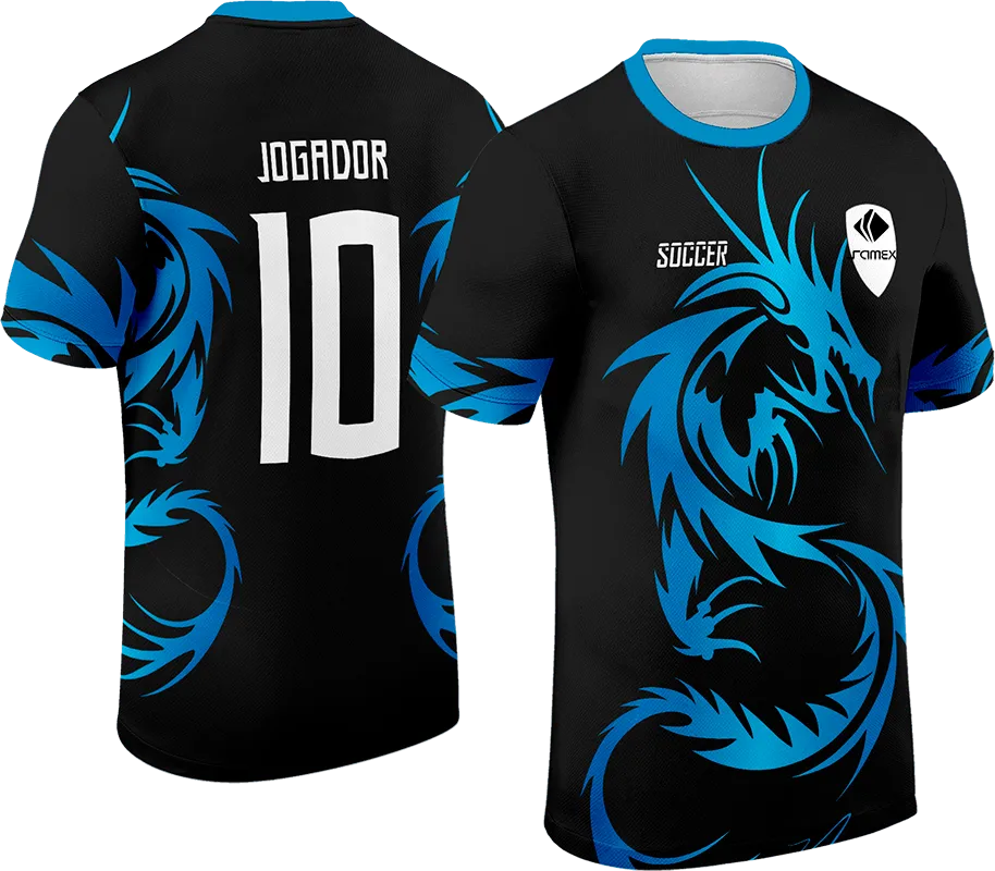 CAMISETA NEGRO - DRAGON CELESTE cod: 0110 .