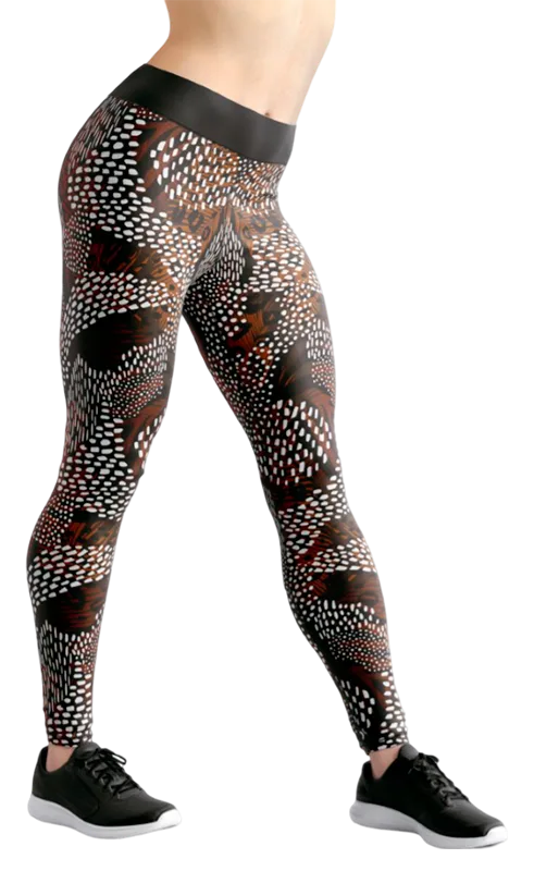 CALZA COD. 014 ESTAMPADO LEOPARDO MOTEADO