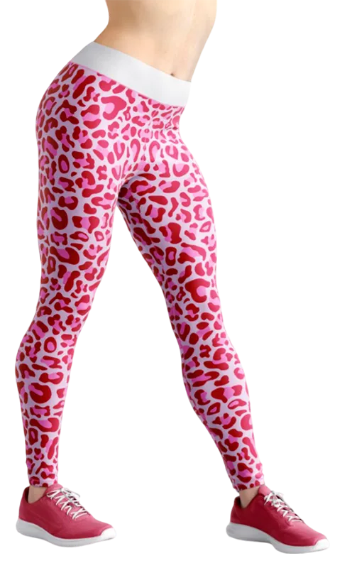 CALZA COD. 019 ANIMAL PRINT ROSDO - BLANCO