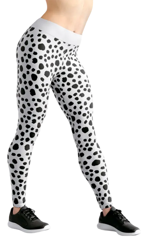 CALZA COD. 027 BLANCO - CIRCULOS NEGRO