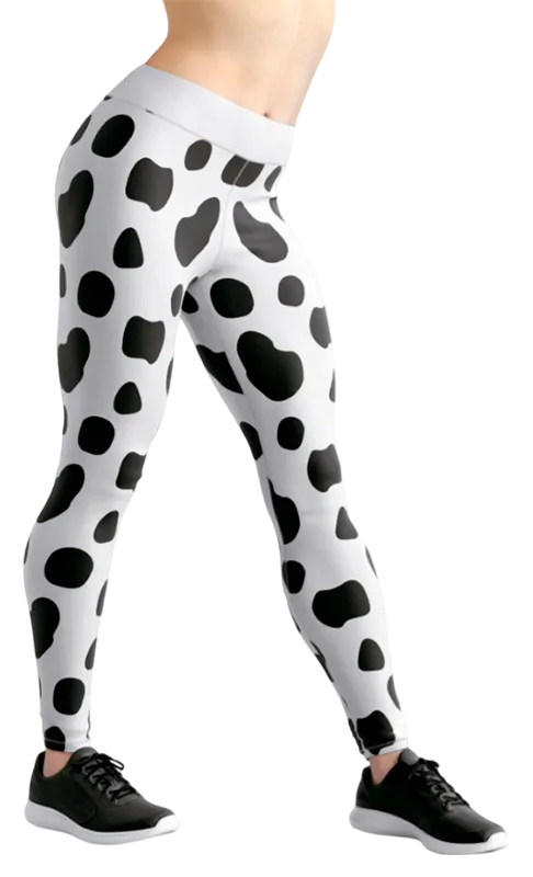 CALZA COD. 037 ANIMAL PRINT BLANCO - NEGRO