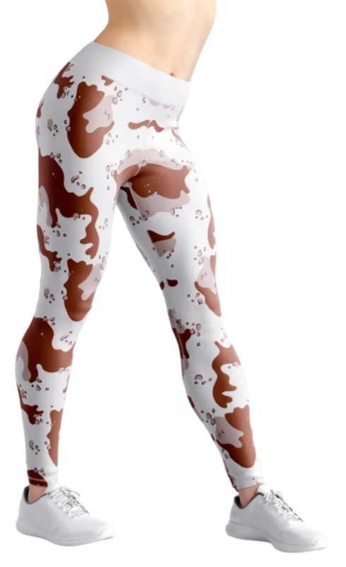 CALZA COD. 082 CAMUFLAJE BLANCO - OCRE