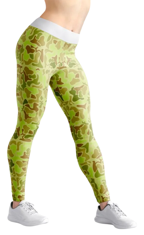 CALZA COD. 085 CAMUFLAJE DE PATO VERDE