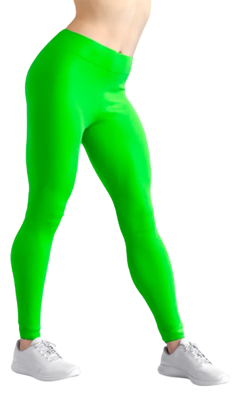 CALZAS COD. 127 VERDE LUMINOSO