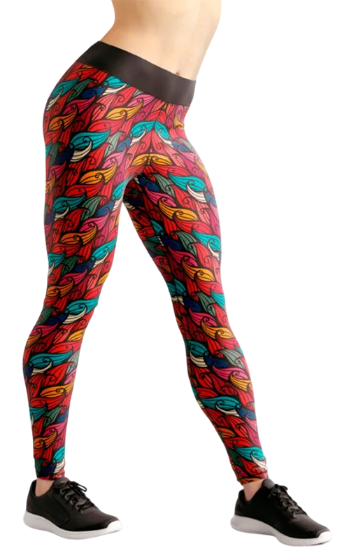 CALZA COD. 134 FLORAL COLORES