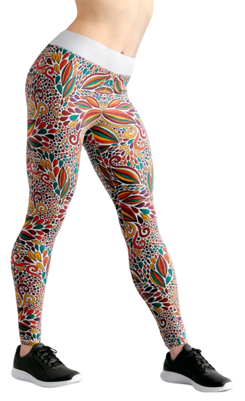 CALZA COD. 174 FLORAL COLORES