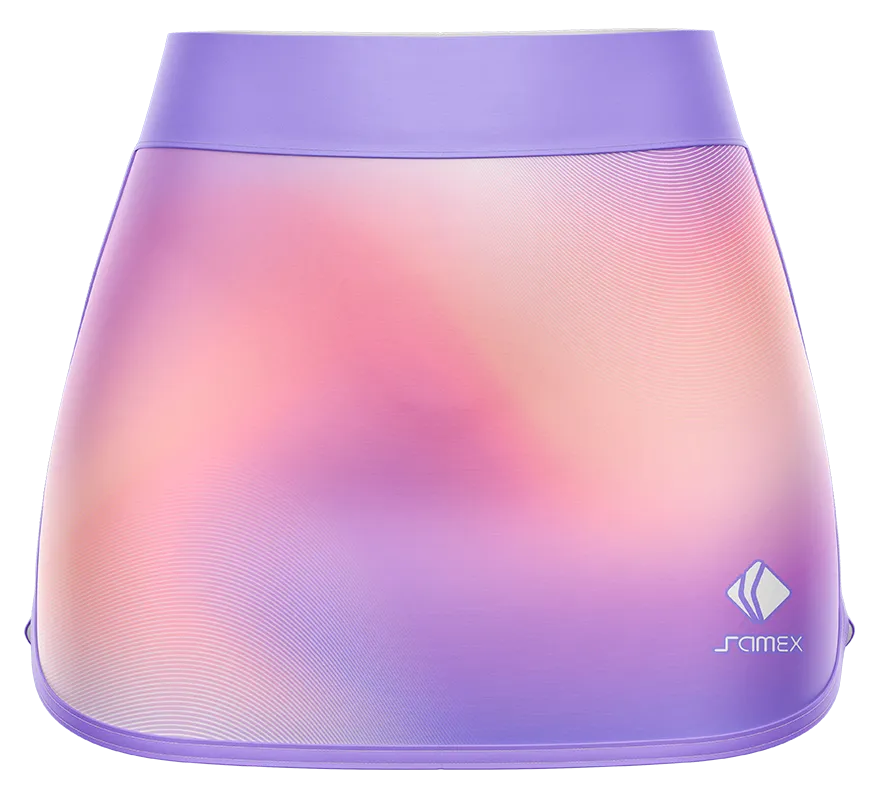 Falda Padel Cod 0019 FALDA PADEL LILA - ROSADO.