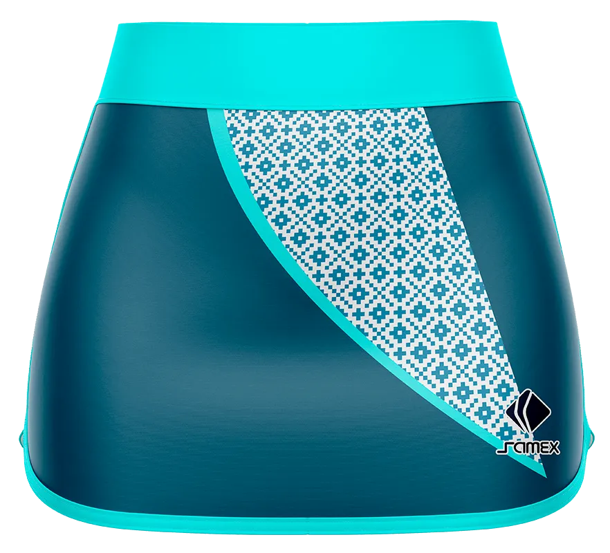 Falda Padel Cod 0041 FALDA PADEL ACERO - CRUZES .