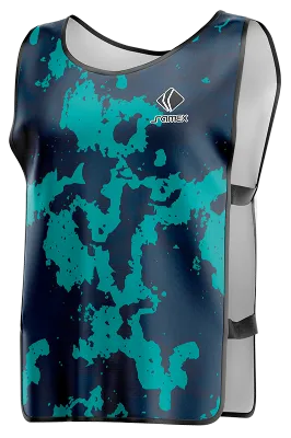 PETOS FUTBOL COD. 004 ARSENAL PREMATCH 2019-20 AZUL - TURQUESA - NEGRO - MANCHAS