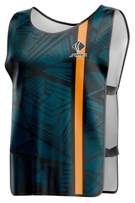 PETOS FUTBOL COD. 015 CHELSEA 2022-23 CONCEPT NEGRO- AZUL - NARANJA - FIGURAS GEOMETRICAS