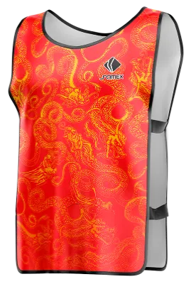 PETOS FUTBOL COD. 020 DRAGON CONCEPT 2023 ROJO - AMARILLO - DRAGON