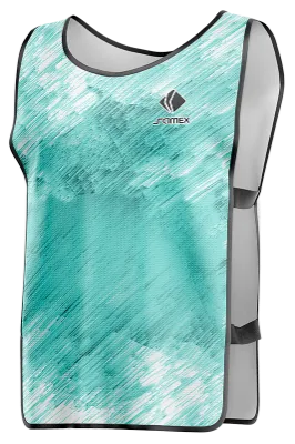 PETOS FUTBOL COD. 036 MIAMI FC 2020 FANTASY TURQUESA - BLANCO - LINEAS