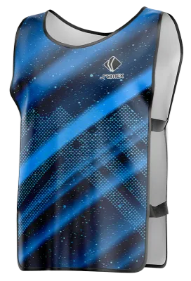 PETOS FUTBOL COD. 038 OLYMPIQUE MARSELLE CONCEPT NEGRO - AZUL - CELESTE FRANJAS