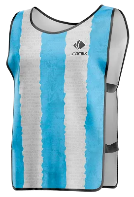 PETOS FUTBOL COD. 087 CAMISETA ARGENTINA CONMEMORACION MARADONA BLANCO - CELESTE - DORADO - LETRAS