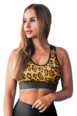 PETOS MUJER GYM COD. 014 ANIMAL PRINT - AMARILLO - NARANJA - NEGRO