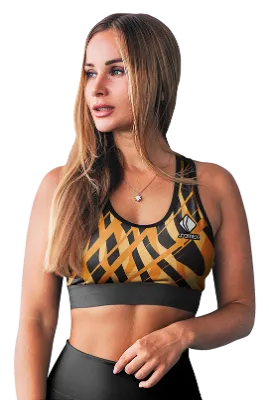 PETOS MUJER GYM COD. 029 ANIMAL PRINT NARANJA - AMARILLO - NEGRO
