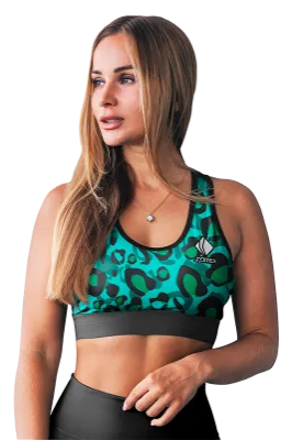 PETOS MUJER GYM COD. 030 ANIMAL PRINT - TURQUESA - VERDE - NEGRO