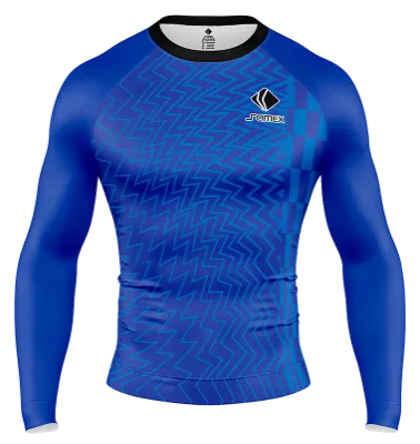 POLERA DE COMPRESIÓN CAMISETA DE COMPRESION CHELSEA-2021-2022 AZUL -LINEAS- CUADROS COD: 0017 .