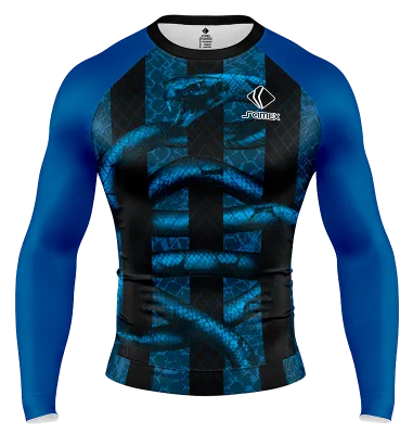 POLERA DE COMPRESIÓN CAMISETA DE COMPRESION INTER DE MILAN D NOIRE CONCEPT AZUL - NEGRO - SERPIENTES - FRANJAS COD: 0025 .