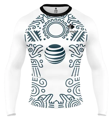 POLERA DE COMPRESIÓN CAMISETA DE COMPRESION CLUB AMÉRICA 2021 TERCERA NEGRO- BLANCO COD: 0071 .