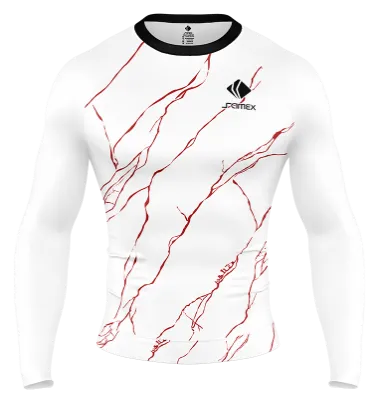 POLERA DE COMPRESIÓN CAMISETA DE COMPRESION ADIDAS ARSENAL 2020-2021 NEGRO - BLANCO - ROJO - LINEAS COD: 0095 .