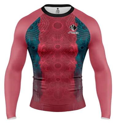 POLERA DE COMPRESIÓN CAMISETA DE COMPRESION NIKE BARCELONA NEGRO - GUINDA - TEXTURA COD: 0096 .