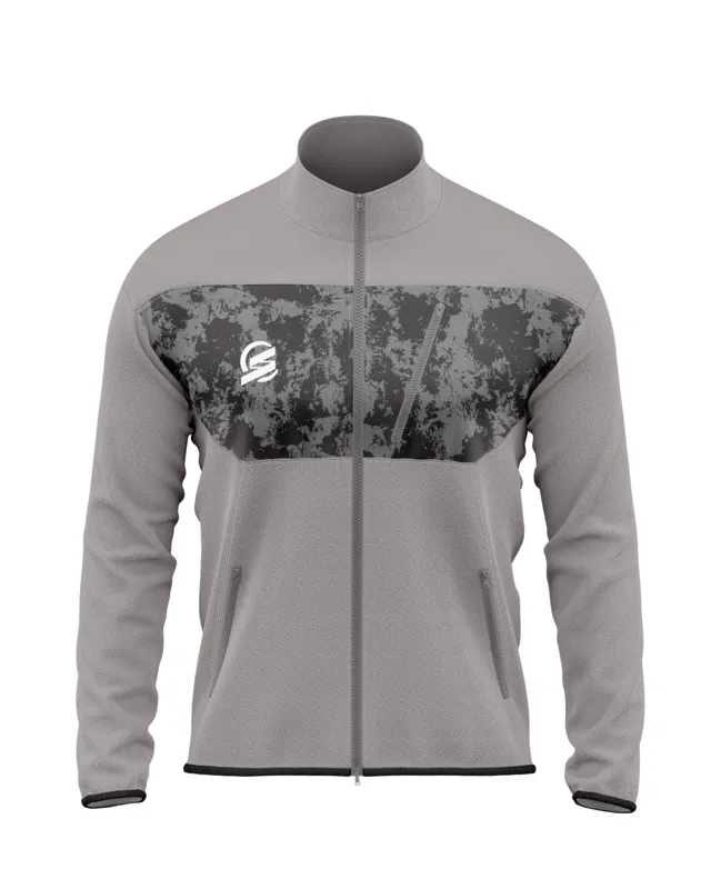 CHAQUETA MICROPOLAR GRIS