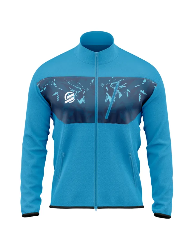 CHAQUETA MICROPOLAR CELESTE