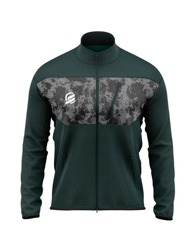 CHAQUETA MICROPOLAR VERDE SAMEX