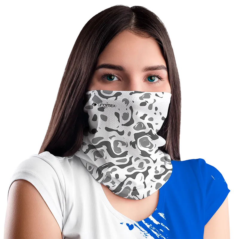 BANDANAS BLANCO - GRIS - CAMUFLAJE cod: 0016