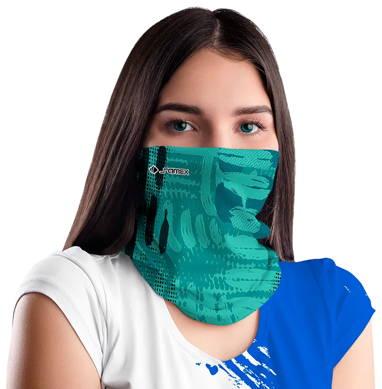 BANDANA DAMA COD. 073 ACUARELA CELESTE