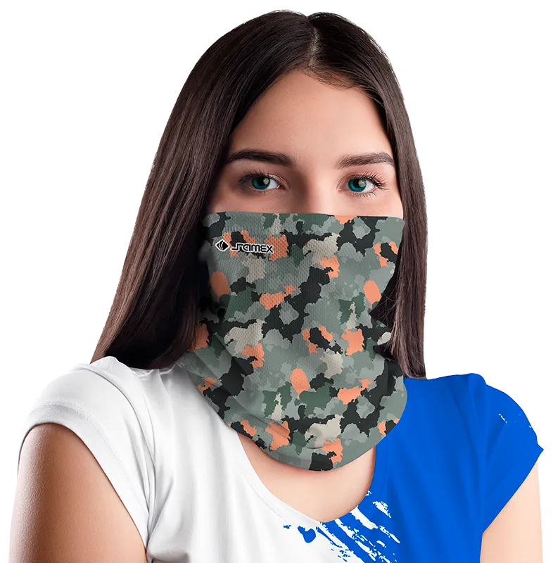 BANDANA DAMA COD. 074 CAMUFLADO GRIS