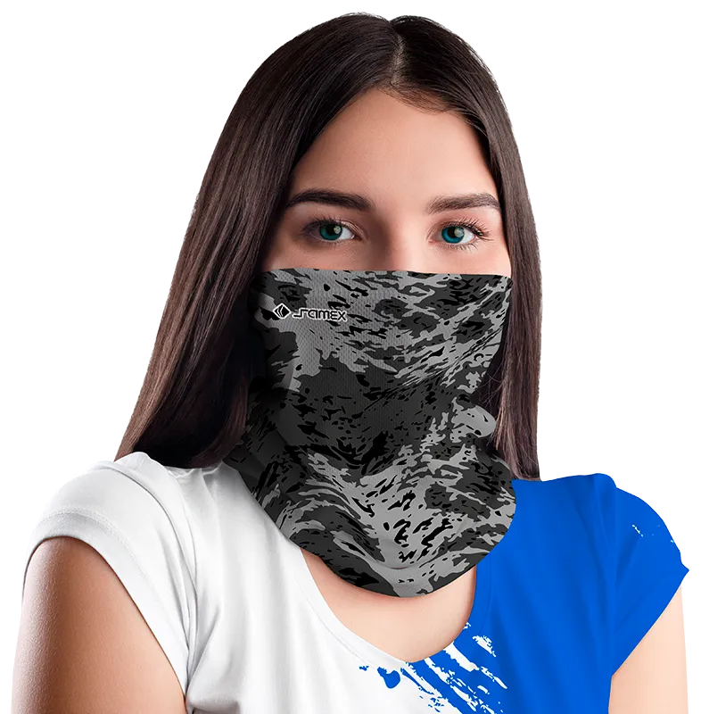 BANDANA DAMA COD. 085 GRIS CAMUFLADO
