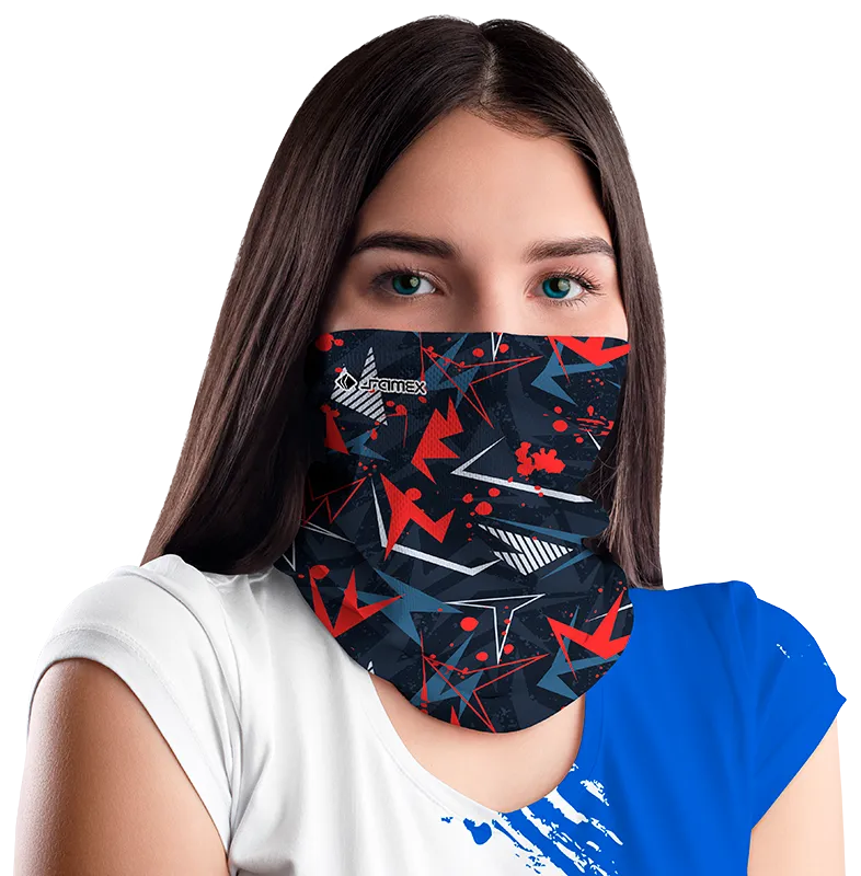 BANDANA DAMA COD. 091 AZUL - TRIANGULOS