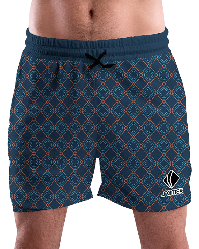 SHORT URBANO HOMBRE COD. 097 AZUL - ROMBOS