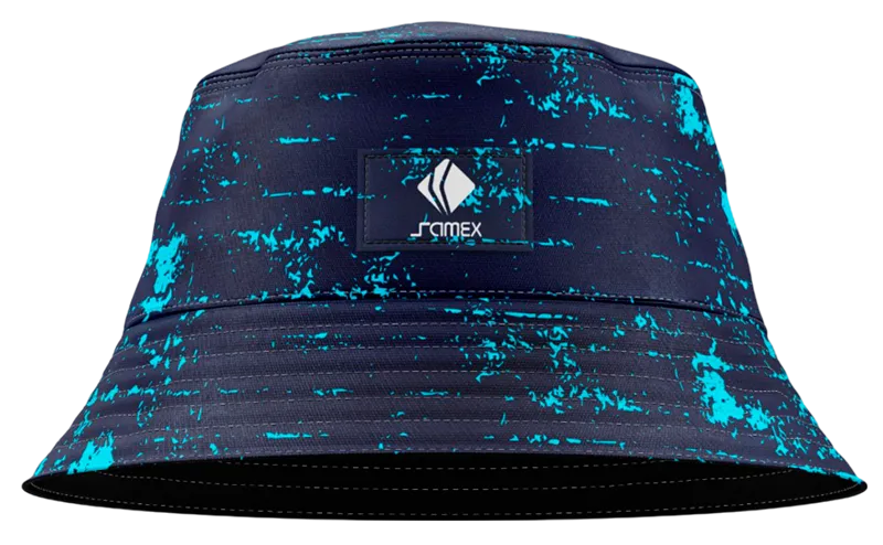 BUCKET HAT AZUL - LINEAS CELESTES COD: 0010 .
