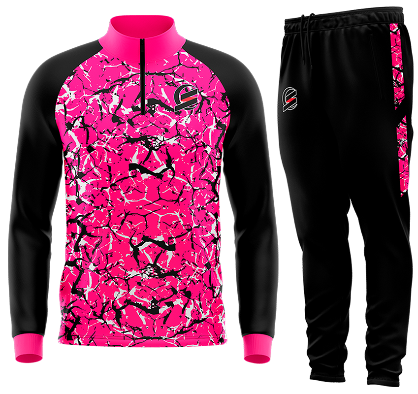 BUZO DEPORTIVO ROSADO - NEGRO - BLANCO - CAMUFLAJE cod: 0176 .