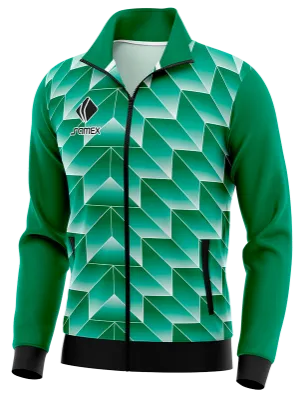 BUZO DEPORTIVO PERSONALIZADO BUZO ADIDAS ALEMANIA 1990 VERDE - BLANCO COD: 0027 .