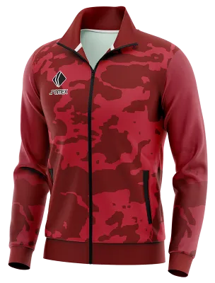 BUZO DEPORTIVO PERSONALIZADO BUZO MANCHESTER UNITED ENTRENAMIENTO 2020-21 GUINDA COD: 0081 .