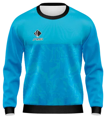BUZO DEPORTIVO CUELLO REDONDO PERSONALIZADO BUZO TOTTENHAM ENTRENAMIENTO 2021-22 CELESTE COD: 0004 .