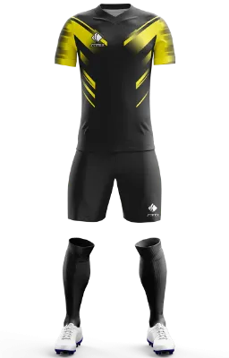 Conjunto Futbol Cod 0209 Chelsea FC adidas 201213Ôö¼├ínegro - amarillo - franjas - circulo .