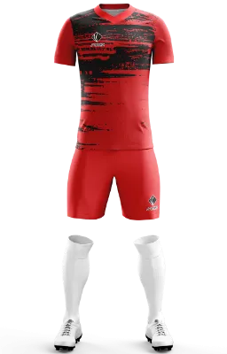 Conjunto Futbol Cod 0238 MANCHESTER UNITED PREMATCH 20-21 negro-rojo .