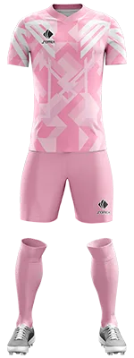 CAMISETA Inter Miami FC ROSADO - BLANCO - FIGURAS GEOMETRICAS cod: 0305 .