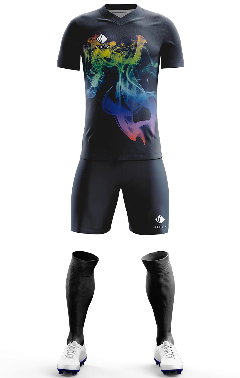 Conjunto Futbol Cod 0203 Adidas humo - multicolor .