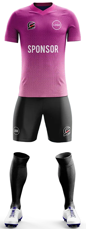 CONJUNTO FUTBOL COD. 404 MORADO DEGRADE LILA - CUADROS