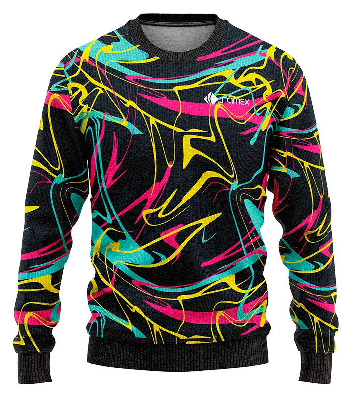 POLERON 0006 POLERON NEGRO - ACUARELA COLORES