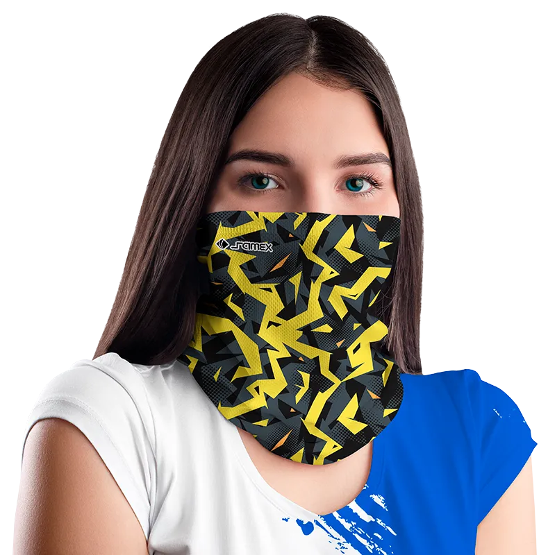 Bandana Dama Cod 0042 AZUL - TURQUESA - ROJO - LINEAS .